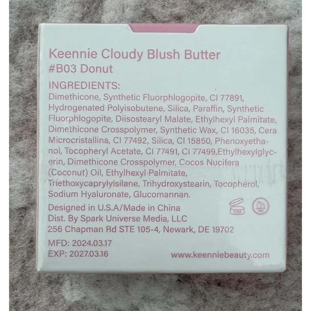 Blush keennie butter